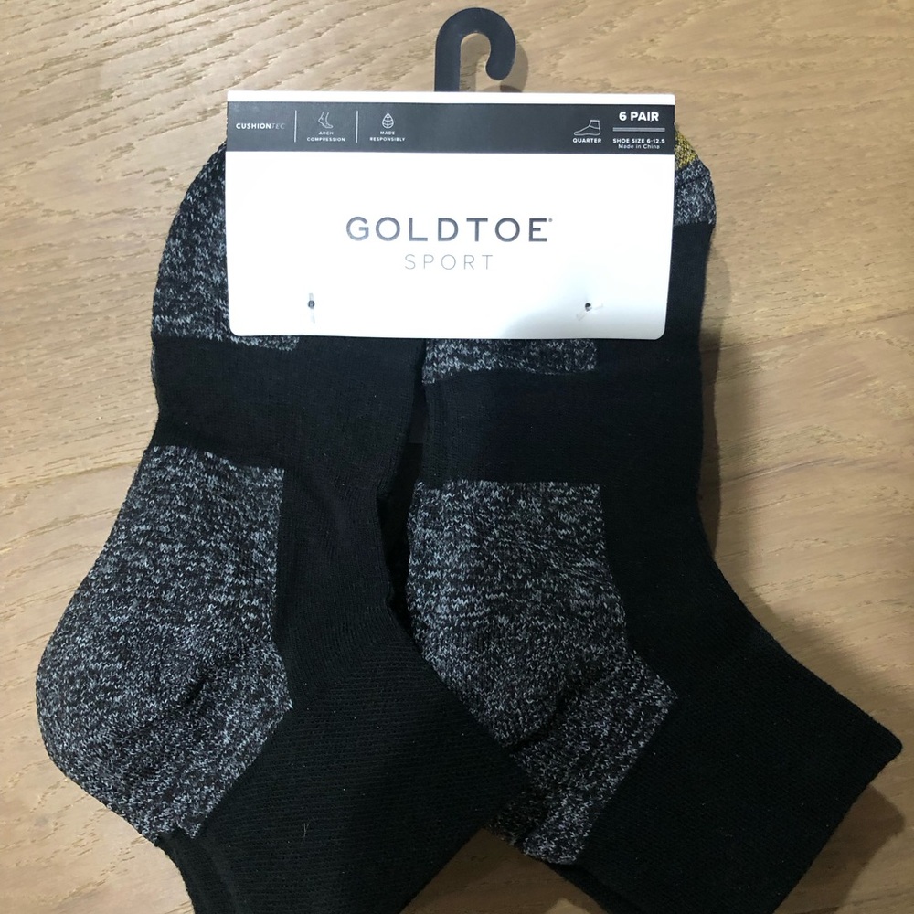 Gold toe quarter length men’s socks